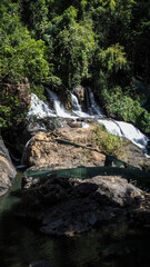 Fototapeta na wymiar Pha Suea Waterfall in Northern Thailand