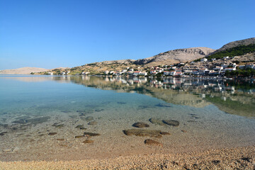metanja bella localit&agrave; balneare dell'isola di pag in croazia