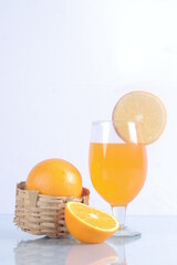 fresh orange juice
