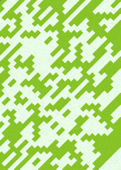 Obraz premium Abstract Geometric Pattern generative computational art illustration