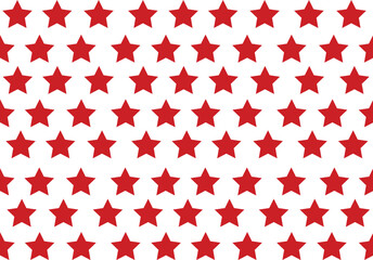 Popular Abstract Red Star Pattern Background Vector Print on the wall or the tablecloth and handkerchief.