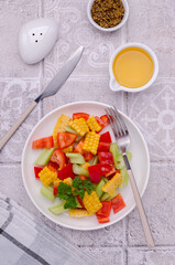 Salad fresh vegetables