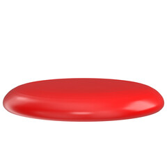 3d rendering illustration of a flying disc