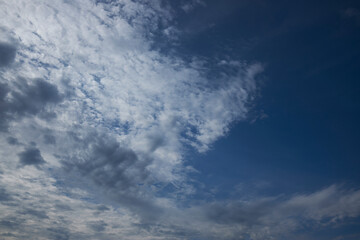 blue sky with clouds