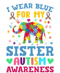 Autism t shirt design