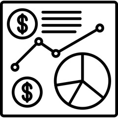 Financial Data Icon