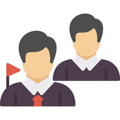 Fototapeta premium Leader Icon