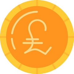 Pound Coin Icon