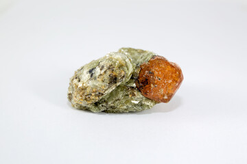 Spessartine, sometimes mistakenly referred to as crystal