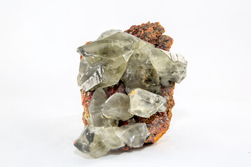 Calcite is a carbonate mineral  crystal geology