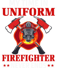 Firefighter t shirt design