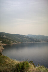 Mountains and sea, summer, Croatia