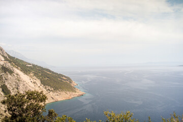 Mountains and sea, summer, Croatia