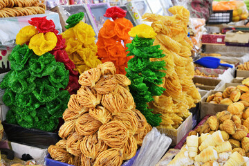 Sweets, Osh market. Kyrgyzstan