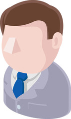 Office Man Avatar People Icon