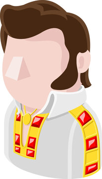 Rockstar Man Avatar People Icon