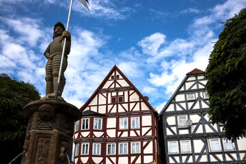 historic city schwalmstadt in hesse germany