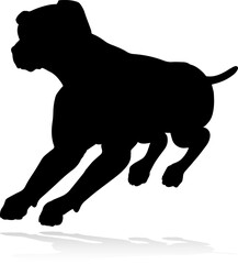 Dog Silhouette Pet Animal