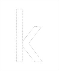 funny abc coloring page for kids