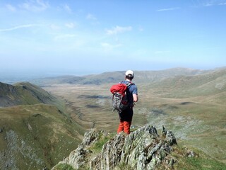 Scotland, Snowdonia. Hiking and climbing ridges through the wilderness during Spring time. Some days are sunny some days are rainy, but all of them are an adventure

