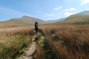 Scotland, Snowdonia. Hiking and climbing ridges through the wilderness during Spring time. Some days are sunny some days are rainy, but all of them are an adventure
