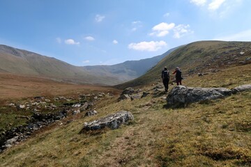Scotland, Snowdonia. Hiking and climbing ridges through the wilderness during Spring time. Some days are sunny some days are rainy, but all of them are an adventure
