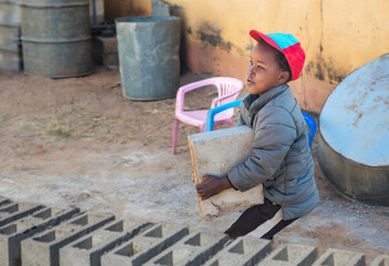 child working