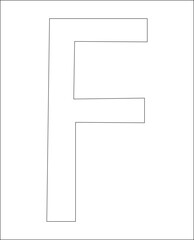 funny abc coloring page for kids