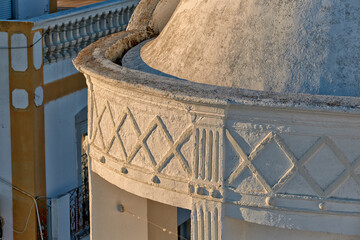 turret on the terrace of a patrician house in Olhao, faro district, Algarve, Portugal © hectorchristiaen