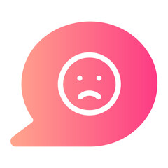 feedback gradient icon