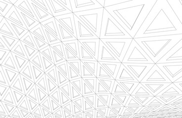 Modern architecture vector 3d illustration