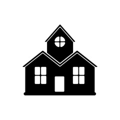 house icon vector. simple flat shape
