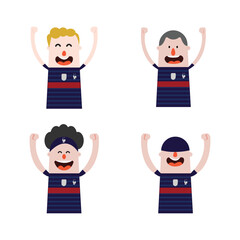 set of france football character