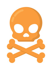 danger skull icon