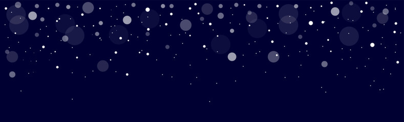 Fototapeta na wymiar christmas background with snowflakes. night sky with snow. background with snowflakes. winter. Seasonal greeting card template