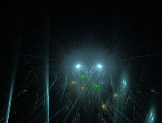 Imaginatory fractal abstract background Image