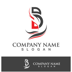Fototapeta premium Creative B letter logo design