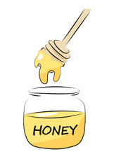 Honey  - obrazy, fototapety, plakaty