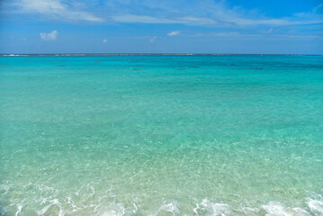 宮古島の美しいビーチ風景