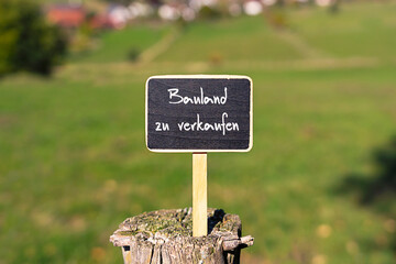 Bauland zu verkaufen