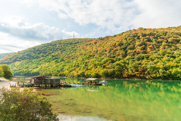 Fototapeta premium Lim bay in summer, Croatia
