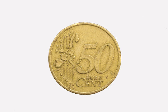 Moneda de 50 céntimos de euro