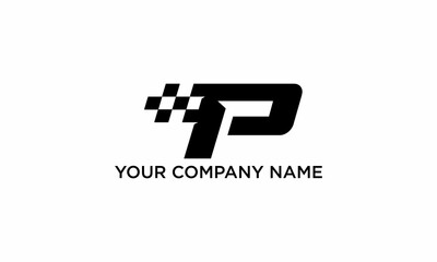 letter P  logo