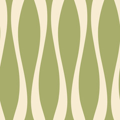 Symmetrical vertical lines endless vector background. Simple corrugated shapes seamless pattern.