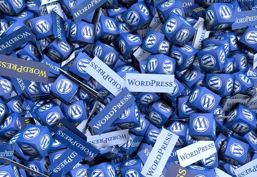 Wordpress, Social Media 3d Icon