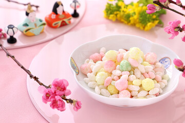 おひな祭り　ひなあられ