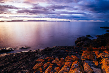 The Hazards in Freycinet Peninsula Tasmania Australia