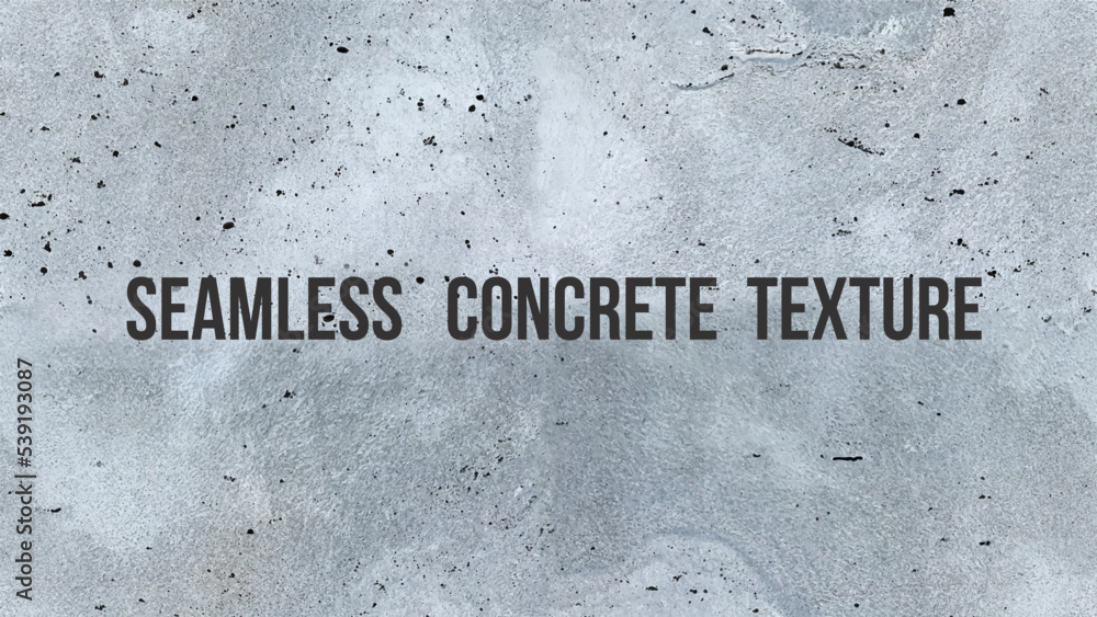 Poster seamless concrete texture. stone wall gray background. horizontal grunge texture background with spa