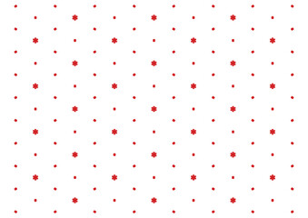 red polka dots on white, Christmas pattern for background and gift wrapping paper, Christmas texture wallpaper. © Png - Video - Photo