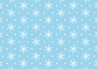 seamless pattern with snowflakes, Christmas seamless patterns. texture wallpaper, web page background, wrapping paper.